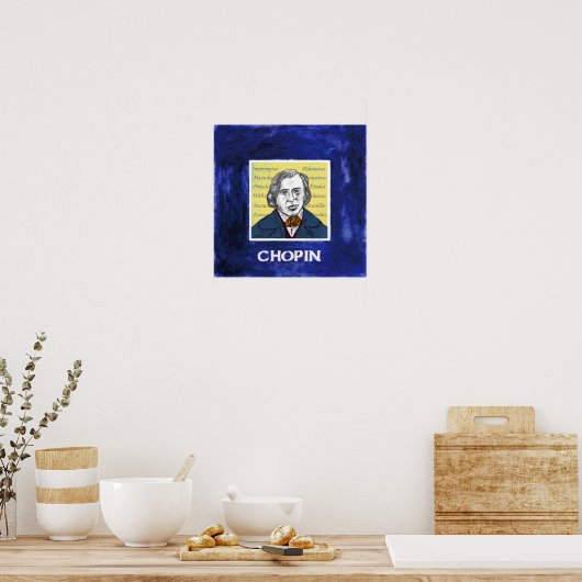 Poster Chopin (Cuisine)