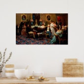 Poster Chopin Jouer le piano (Cuisine)