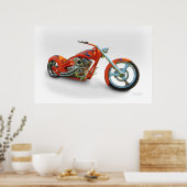 Poster chopper orange (Cuisine)