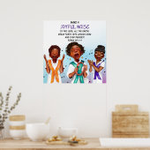 Poster Chorale afro-américaine (Cuisine)