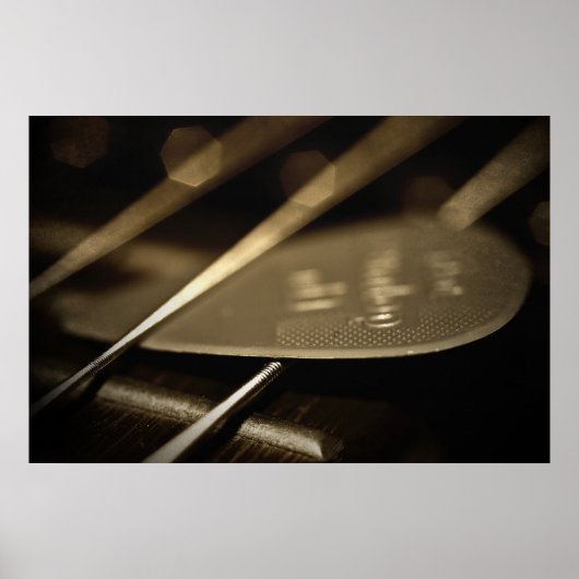 Poster Chord et bâton (Devant)