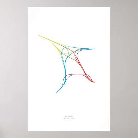 Poster Chorégraphie d'échange : Ans, Belgique (Devant)