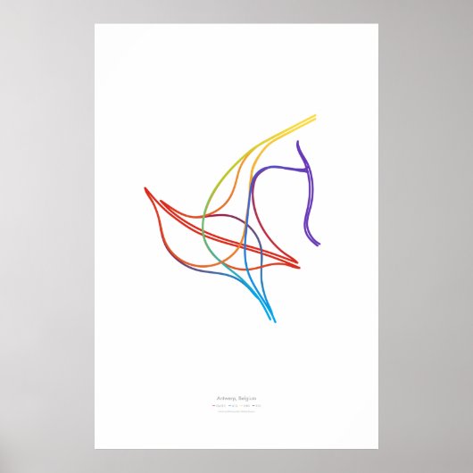 Poster Chorégraphie d'échange : Anvers, Belgique (Devant)