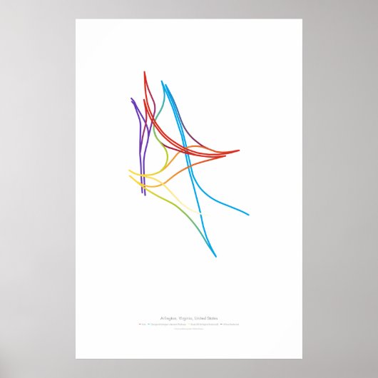 Poster Chorégraphie d'échange : Arlington, VA, US (Devant)
