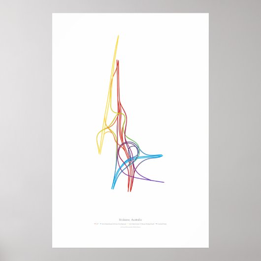 Poster Chorégraphie d'échange : Brisbane, Australie (Devant)