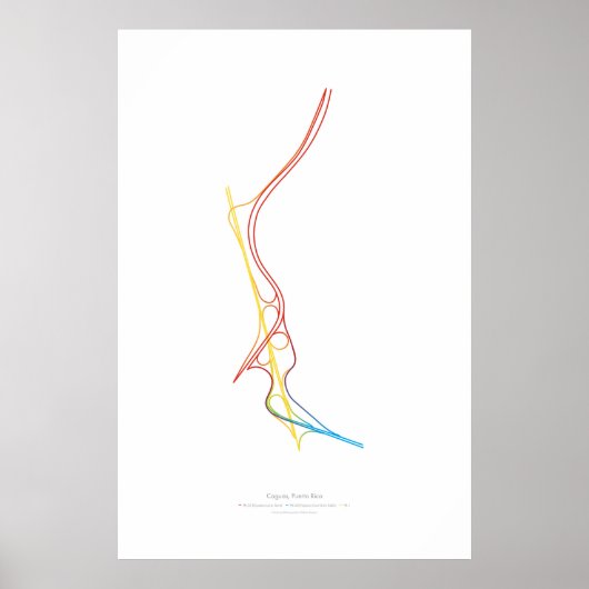 Poster Chorégraphie d'échange : Caguas, Porto Rico (Devant)