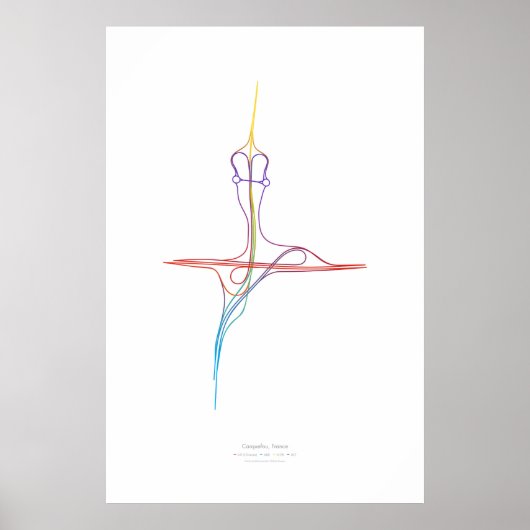 Poster Chorégraphie d'échange : Carquefou, France (Devant)