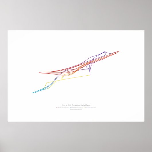 Poster Chorégraphie d'échange : East Hartford, CT, États- (Devant)