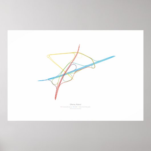 Poster Chorégraphie d'échange : Gliwice, Pologne (Devant)