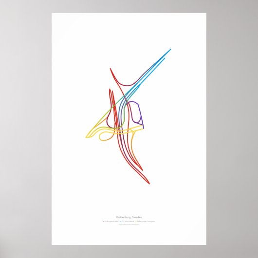 Poster Chorégraphie d'échange : Göteborg, Suède (Devant)