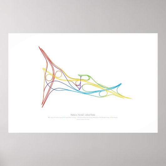 Poster Chorégraphie d'échange : Halawa, HI, US (Devant)