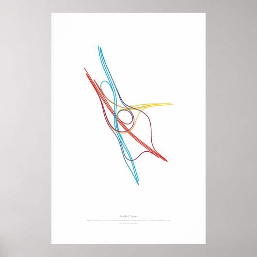 Poster Chorégraphie d'échange : Madrid, Espagne 2 (Devant)