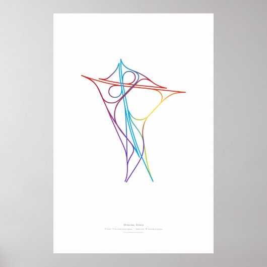 Poster Chorégraphie d'échange : Moscou, Russie (Devant)