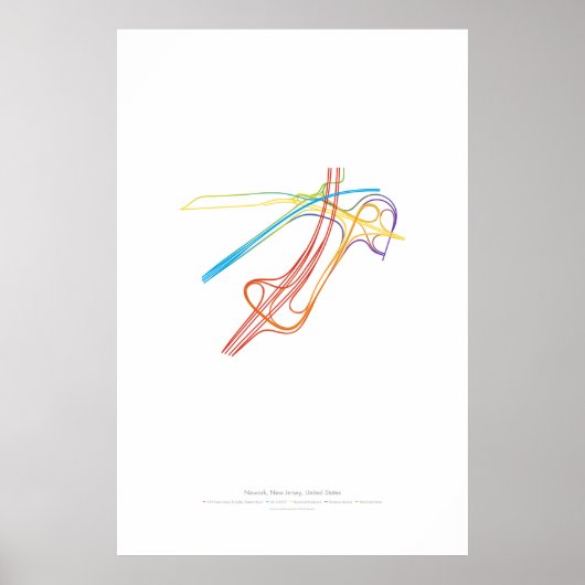 Poster Chorégraphie d'échange : Newark, NJ US 1 (Devant)