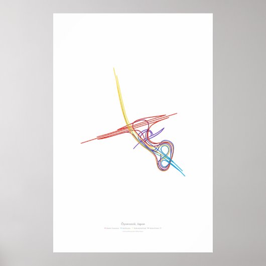 Poster Chorégraphie d'échange : Ōyamazaki, Japon (Devant)