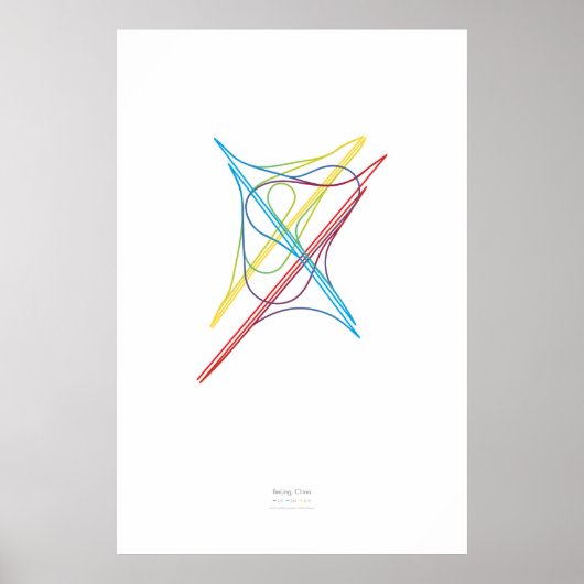 Poster Chorégraphie d'échange : Pékin, Chine (Devant)