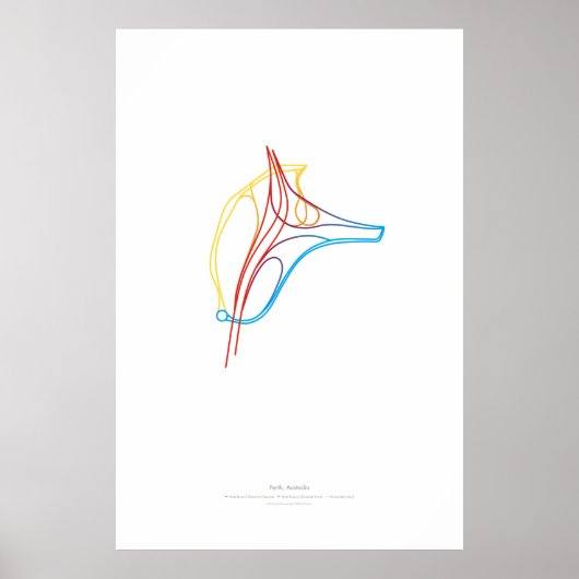 Poster Chorégraphie d'échange : Perth, Australie 2 (Devant)