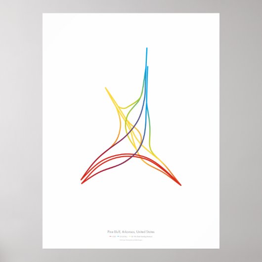 Poster Chorégraphie d'échange : Pine Bluff, AR, US (Devant)