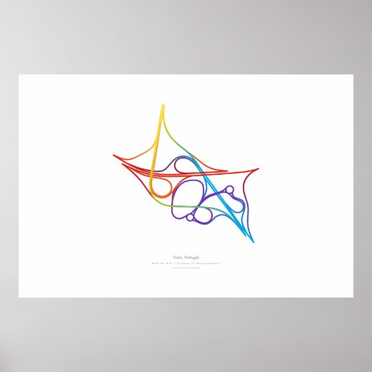 Poster Chorégraphie d'échange : Porto, Portugal (Devant)