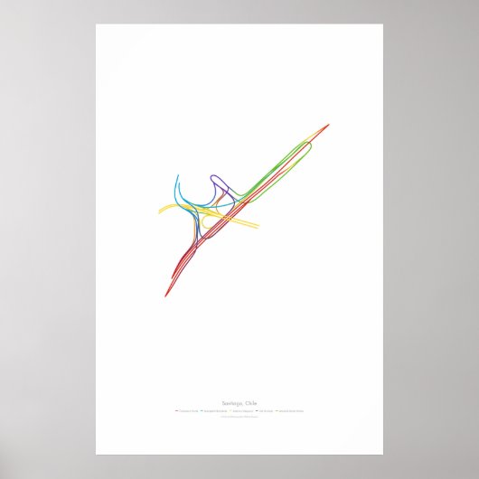 Poster Chorégraphie d'échange : Santiago, Chili (Devant)