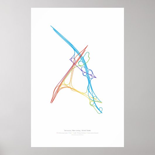 Poster Chorégraphie d'échange : Secaucus, NJ, États-Unis (Devant)