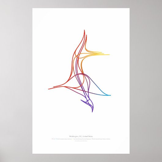 Poster Chorégraphie d'échange : Washington, DC, États-Uni (Devant)