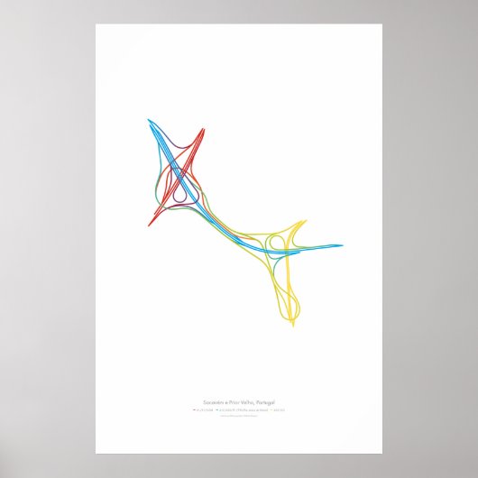 Poster Chorégraphie des échanges : Sacavém et Prior Velho (Devant)
