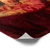 Poster Choristes dans l'Eglise, 1870 (Coin)