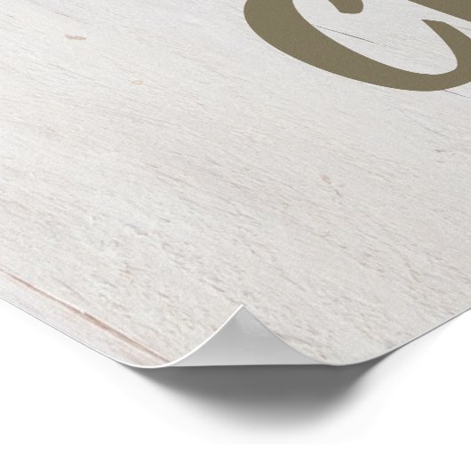 Poster Chorizo Saucisson (Coin)