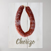 Poster Chorizo Saucisson (Devant)