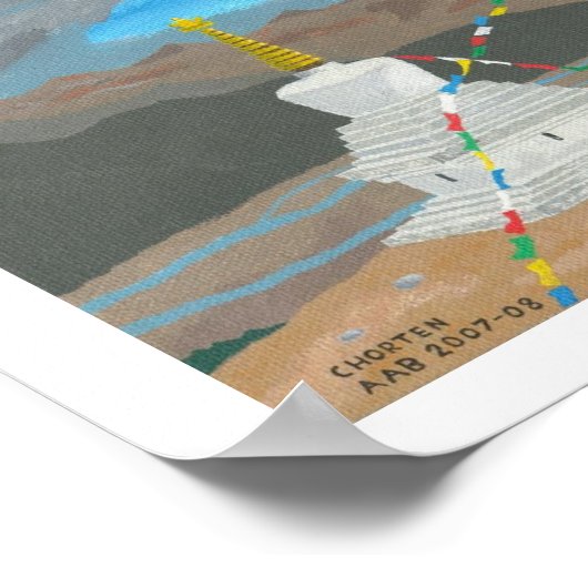 Poster Chorten (Coin)