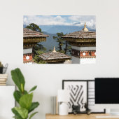 Poster Chortens Druk Wangyal (Bureau à domicile)