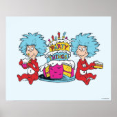 Poster Chose Un Chose Deux Choses de Fête (Devant)