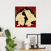Poster Chou Chou Reddy Print (Bureau à domicile)
