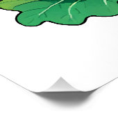 Poster Chou-fleur Kawaii (Coin)