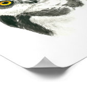 Poster Chouette (Coin)