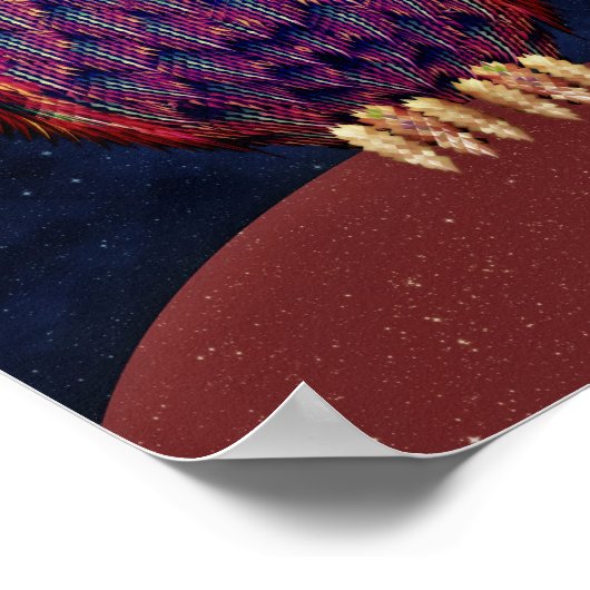 Poster Chouette (Coin)