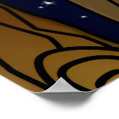 Poster chouette (Coin)