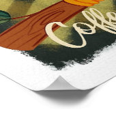 Poster Chouette à café (Coin)