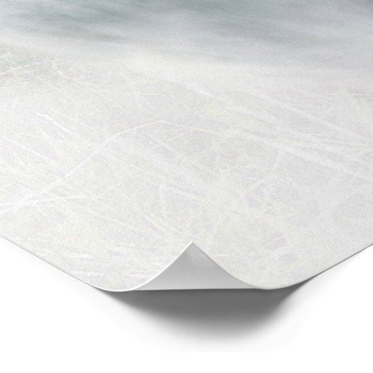 Poster Chouette à neige (Coin)