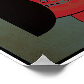 Poster Chouette anti-religion de 11 x 14 po (modèle coule (Coin)