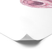 Poster Chouette aquarelle (Coin)