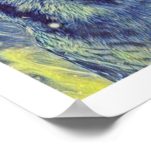 Poster Chouette bleue (Coin)