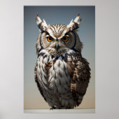 Poster Chouette Brown (Devant)