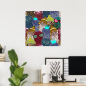 Poster Chouette dans la couronne (Bureau à domicile)