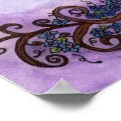 Poster Chouette dans un arbre (Coin)