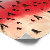 Poster Chouette des yeux latéraux (Coin)