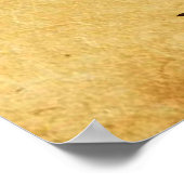 Poster Chouette du cône de pin (Coin)