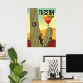 Poster Chouette elfe 28 po x 20 en Saguaro - Tucson, Ariz (Bureau à domicile)