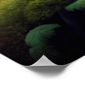 Poster Chouette en forêt (Coin)